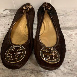 Tory Burch Reva Ballet Flat I Mohair Brown